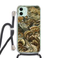 Haeckel Lacertilia: iPhone 11 Transparant Hoesje met koord