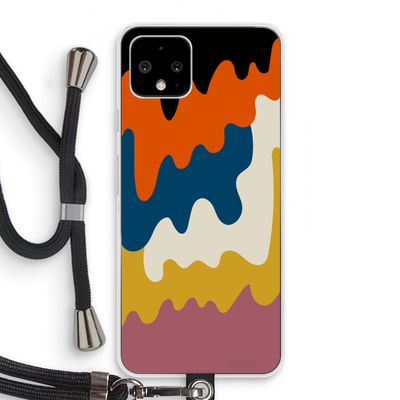 Baar A: Pixel 4 Transparant Hoesje met koord