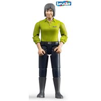 Bruder 60405 Vrouw met Groen Shirt & Zwarte Broek Bruder 60405 Vrouw met Groen Shirt & Zwarte Broek