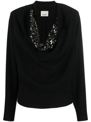 ISABEL MARANT blouse Leary - Noir