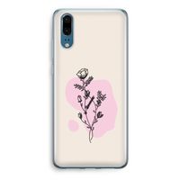 Roses are red: Huawei P20 Transparant Hoesje