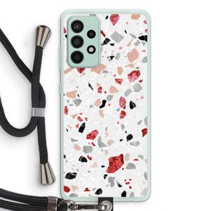 Terrazzo N°12: Samsung Galaxy A52s 5G Transparant Hoesje met koord