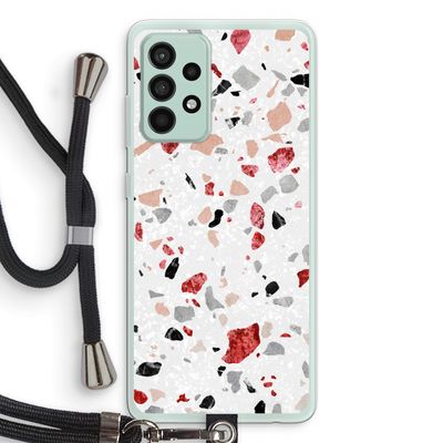 Terrazzo N°12: Samsung Galaxy A52s 5G Transparant Hoesje met koord