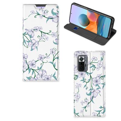 Xiaomi Redmi Note 10 Pro Uniek Smart Cover Blossom White