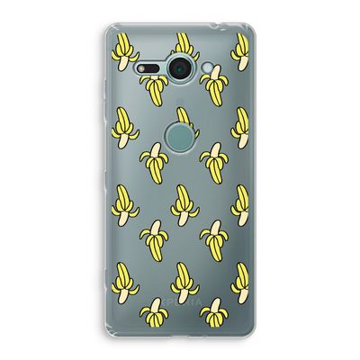 Bananas: Sony Xperia XZ2 Compact Transparant Hoesje
