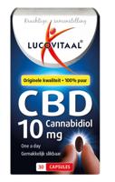 Lucovitaal Voedingssupplementen CBD 10mg Cannabidiol Capsules 30Capsules