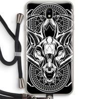 Oh Deer: Samsung Galaxy J7 (2017) Transparant Hoesje met koord
