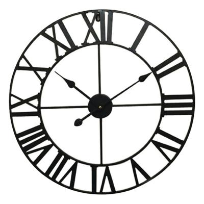 Balance 306874 wandklok 60 cm analoog zwart
