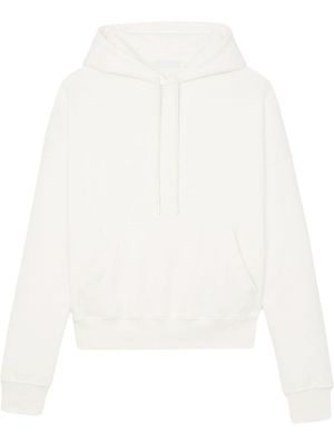 WARDROBE.NYC hoodie à bords nervurés - Blanc