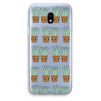 Sansevieria: Samsung Galaxy J3 (2017) Transparant Hoesje