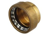 Kirchhoff Koperen eindkap, blank, 18 mm, 1 socket, (S301) - 989474217