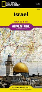 Wegenkaart - landkaart 3208 Adventure Map Israel | National Geographic