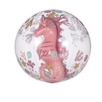 Little Dutch ocean dreams strandbal 3D figuur roze Little Dutch ocean dreams strandbal 3D figuur roze