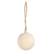 Creativ Company Kerstbal hanger hout, 4,8cm