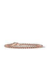 David Yurman bracelet Box Chain en or rose 18ct (3,4 mm) - thumbnail