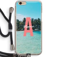 Pacific Dream: iPhone 6 / 6S Transparant Hoesje met koord