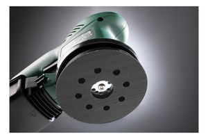 KWB Quick-Stick Hechtsteunschijf, geperforeerd voor Bosch excentrische schuurmachine 115mm steunschijf