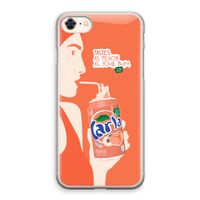Peach please!: iPhone 8 Transparant Hoesje