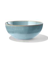 HEMA Schaal Ø26cm Porto Reactief Glazuur Blauw (blauw)