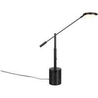 LED Tafellamp - Trio Select Fiore - 1 Lichtpunt van 10 Watt - Touchdimmer - Aanpasbare Lichtkleur - Geheugenfunctie - Draaibaar - Schakelaar - Mat Zwart - Metaal