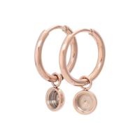 iXXXi Creolen Top Part 15mm Rosé