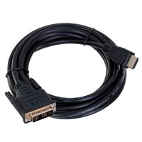 Gembird 3m, HDMI/DVI, M/M DVI-D Zwart