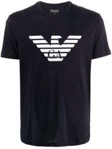 Emporio Armani t-shirt à logo Eagle - Bleu