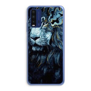 Darkness Lion: Xiaomi Redmi 9T Transparant Hoesje