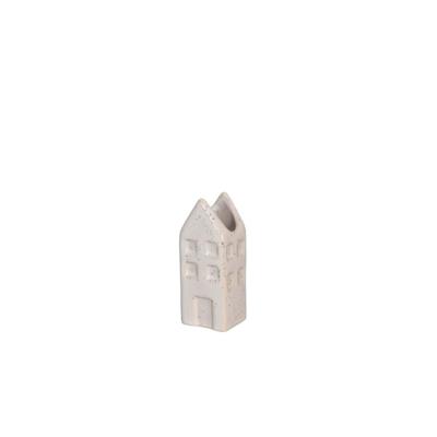 Ideas 4 Seasons Bloemenvaas huis amsterdam crème 3x3x8cm