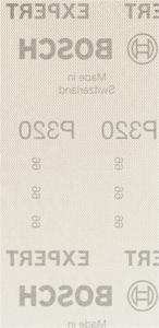 Bosch Accessoires Expert M480 schuurnet voor vlakschuurmachines 93 x 186 mm, K320 - 1 stuk(s) - 2608900759