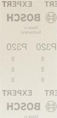 Bosch Accessoires Expert M480 schuurnet voor vlakschuurmachines 93 x 186 mm, K320 - 1 stuk(s) - 2608900759