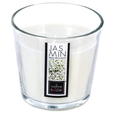 Atmosphera Candles Geurkaars - in glas - jasmijn aroma - 40 branduren - 13 x 12 cm