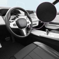 VidaXL Autofolie 3d 100x150 cm zwart