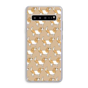 Doggy: Samsung Galaxy S10 5G Transparant Hoesje