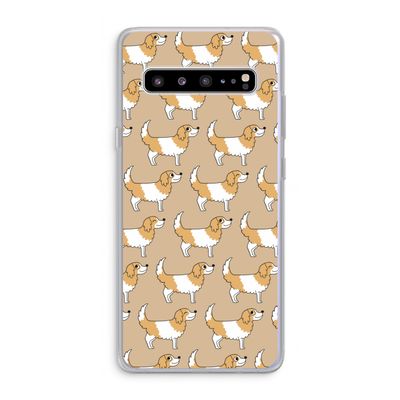Doggy: Samsung Galaxy S10 5G Transparant Hoesje