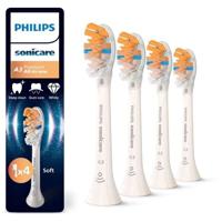 Verpakking van 4 borstelkoppen - PHILIPS - HX9094/87 - A3 wit