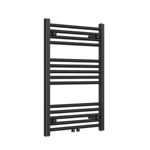Rosani Classic radiator 60x80cm recht middenaansluiting 362watt mat zwart AF-CN6080B