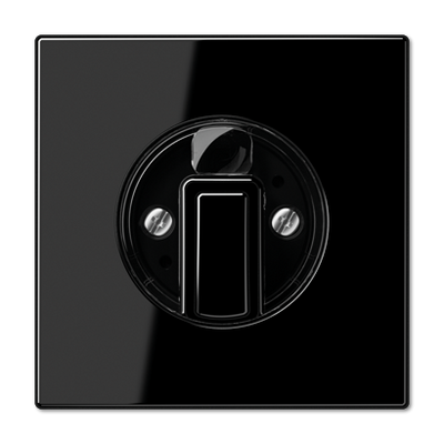 Jung LS990 bediening voor jaloezie en 3 standenschakelaar zwart LS941SW