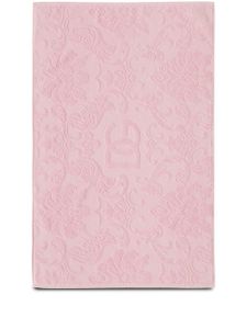 Dolce & Gabbana tapis de bain en tissu éponge - Rose