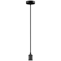 LightMe LM85090 LM85090 Hanglamp E27 Zwart - thumbnail