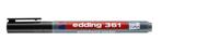Whiteboardmarker edding 361 rond 1mm zwart | 10 stuks