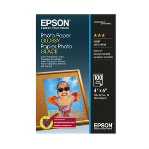 Epson Fotopapier Glossy 10x15cm (100 vel)