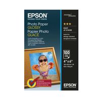 Epson Fotopapier Glossy 10x15cm (100 vel)