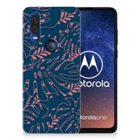 Motorola One Vision | TPU Case | Palm Leaves