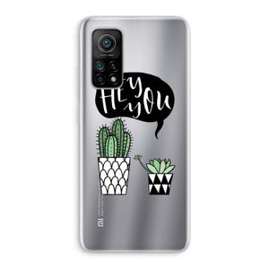 Hey you cactus: Xiaomi Mi 10T 5G Transparant Hoesje