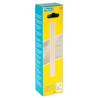 Rapid P4A Lijmpatronen | Hout | Ø11-12 x 190 mm | 16 Stuks - 5001591