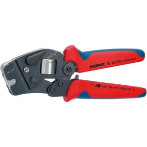 KNIPEX Zelfinstellende krimptang met voorinvoering 975309 krimptang Vierkant-krimp automatisch, met openingsveer