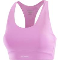 Salomon Shakeout core bra - ROZE - Dames