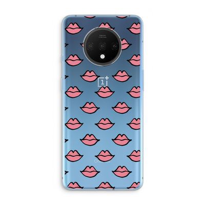 Lipjes: OnePlus 7T Transparant Hoesje