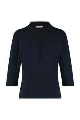 Adella polo sweater - dark blue - 06971